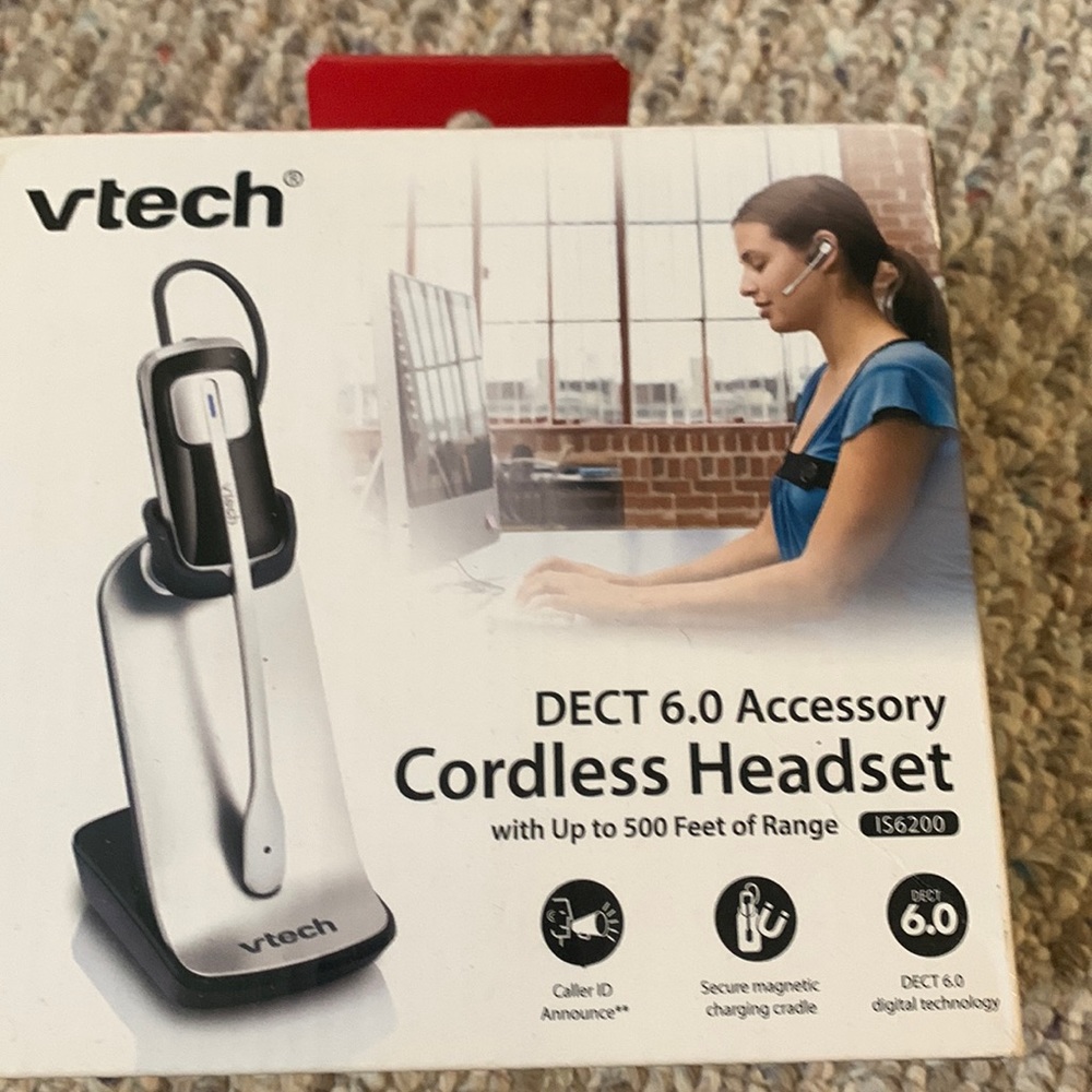 Vtech cordless accessory headset is6200